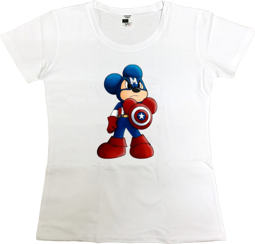 captain america Mickey Mouse