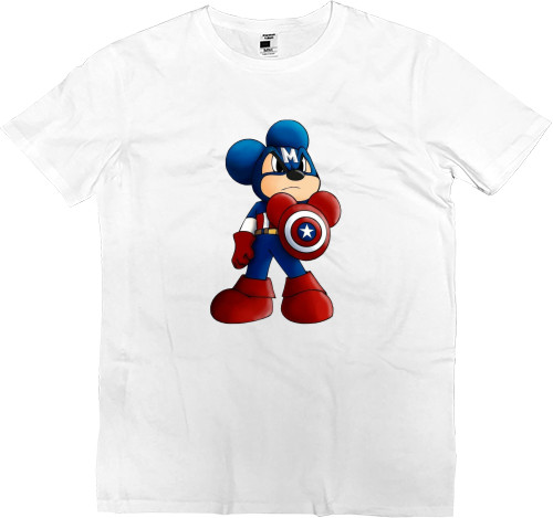 captain america Mickey Mouse