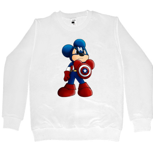 captain america Mickey Mouse