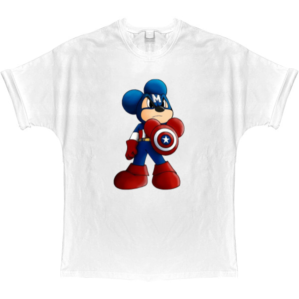 captain america Mickey Mouse