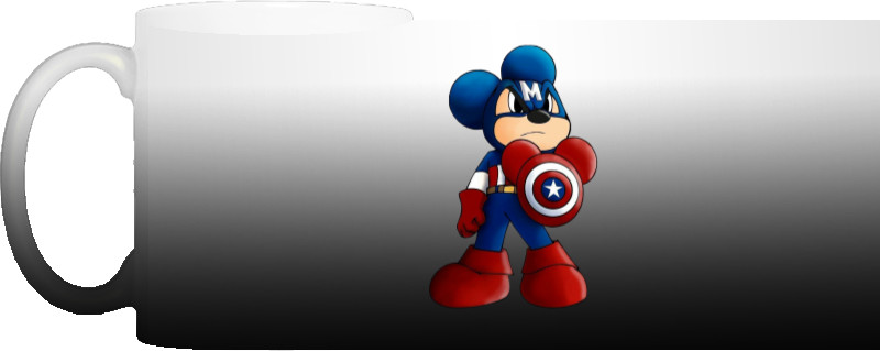 captain america Mickey Mouse