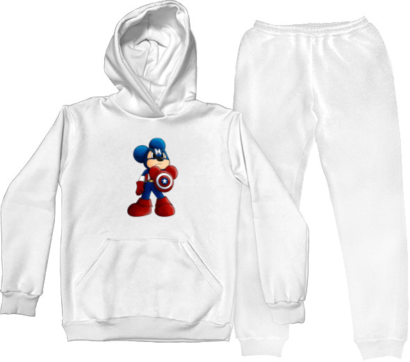 Sports suit for women - captain america Mickey Mouse - Mfest