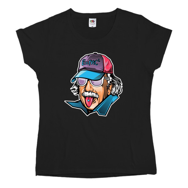 Women's T-shirt Fruit of the loom - ALBERT EINSTEIN - Mfest