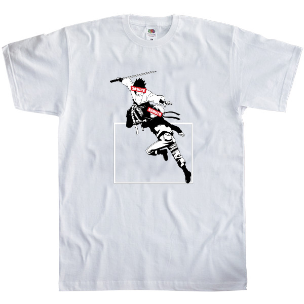 Men's T-Shirt Fruit of the loom - NarutoxSasuke - Mfest