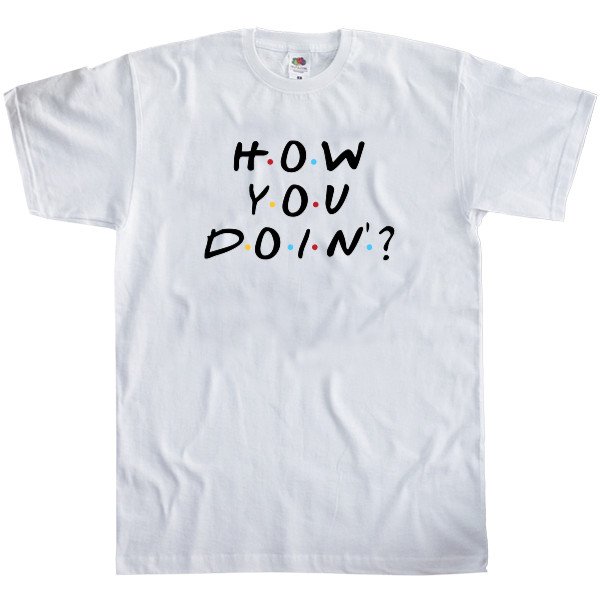 Kids' T-Shirt Fruit of the loom - how you doin - Mfest