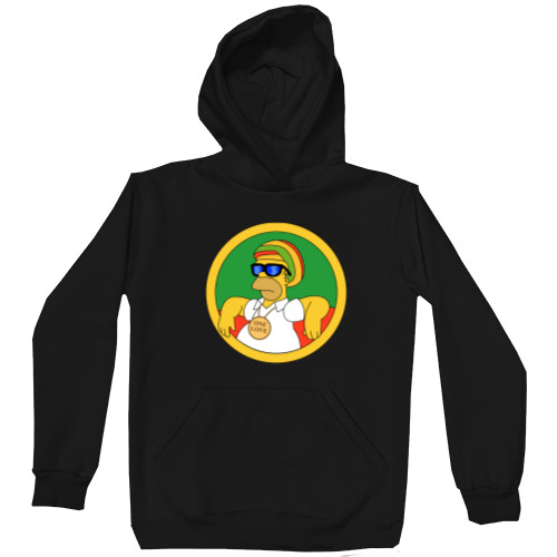 Unisex Hoodie - homer simpson weed - Mfest