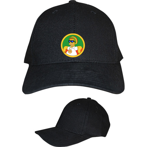 Kids' Baseball Cap 6-panel - homer simpson weed - Mfest