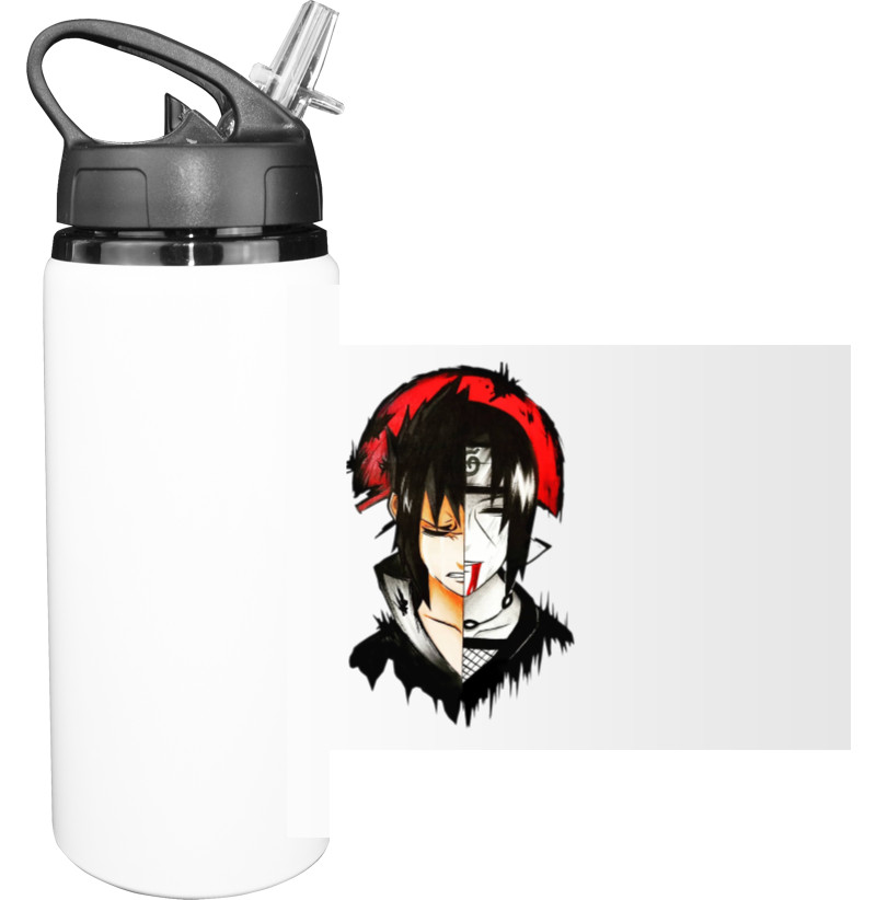 Sport Water Bottle - itachi and sasuke - Mfest