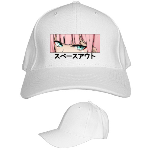 Kids' Baseball Cap 6-panel - Взгляд Zero Two - Mfest