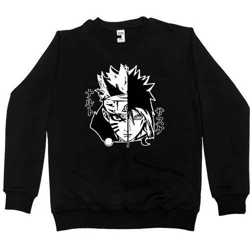 Women's Premium Sweatshirt - NARUTO and SASUKE 4 - Mfest