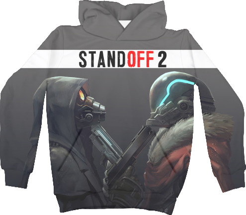 Kids' Hoodie 3D - Standoff 2 Сonfrontation - Mfest