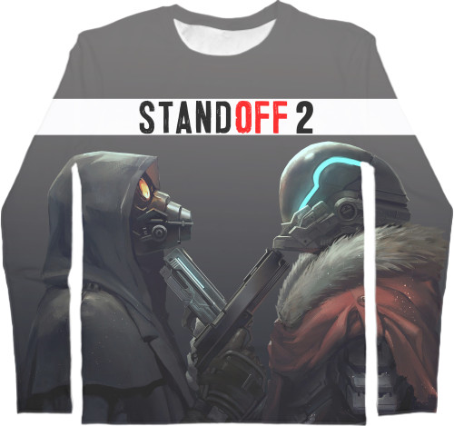 Men's Longsleeve Shirt 3D - Standoff 2 Сonfrontation - Mfest