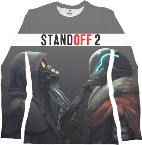 Women's Longsleeve Shirt 3D - Standoff 2 Сonfrontation - Mfest