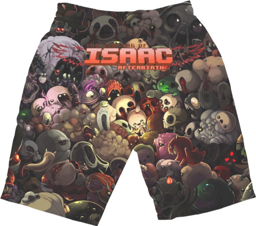 Men's Shorts 3D - Кошмар Исаака - Mfest