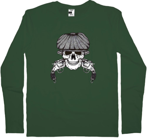 Men's Longsleeve Shirt - Peaky Blinders skull - Mfest