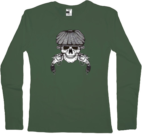 Women's Longsleeve Shirt - Peaky Blinders skull - Mfest