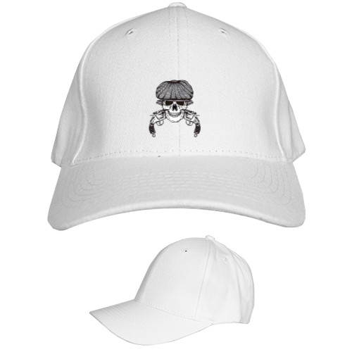 Kids' Baseball Cap 6-panel - Peaky Blinders skull - Mfest