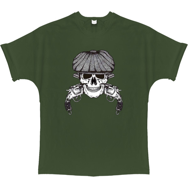 T-shirt Oversize - Peaky Blinders skull - Mfest