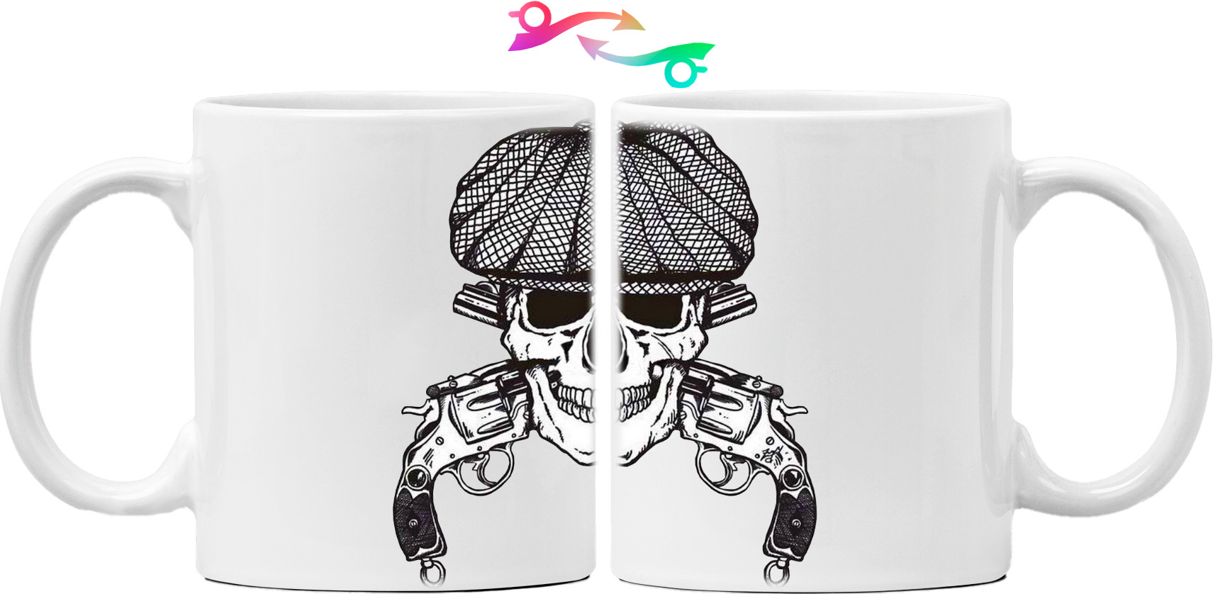 Mug - Peaky Blinders skull - Mfest