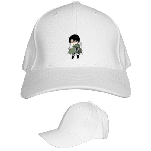 Kids' Baseball Cap 6-panel - attack on titans chibi - Mfest