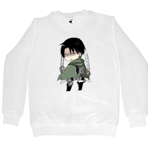 Men’s Premium Sweatshirt - attack on titans chibi - Mfest