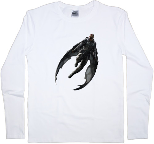 Men's Longsleeve Shirt - The Falcon Fly - Mfest