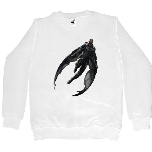 Women's Premium Sweatshirt - The Falcon Fly - Mfest