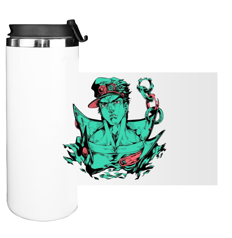 Water Bottle on Tumbler - jotaro kujo - Mfest