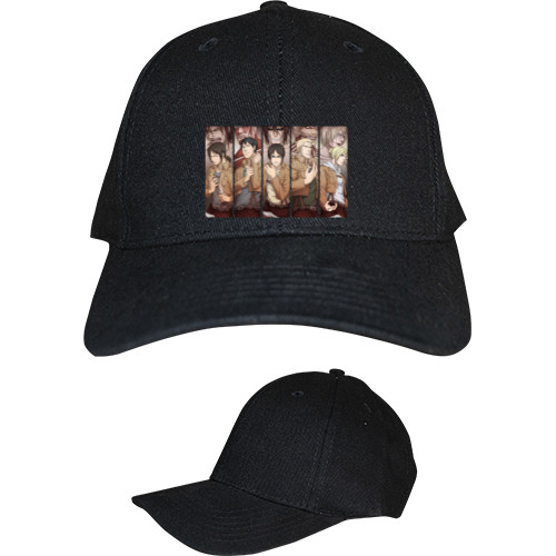 Kids' Baseball Cap 6-panel - attack on titan 2 - Mfest