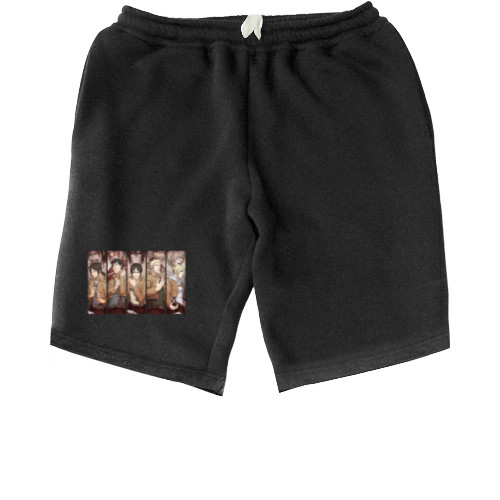 Men's Shorts - attack on titan 2 - Mfest