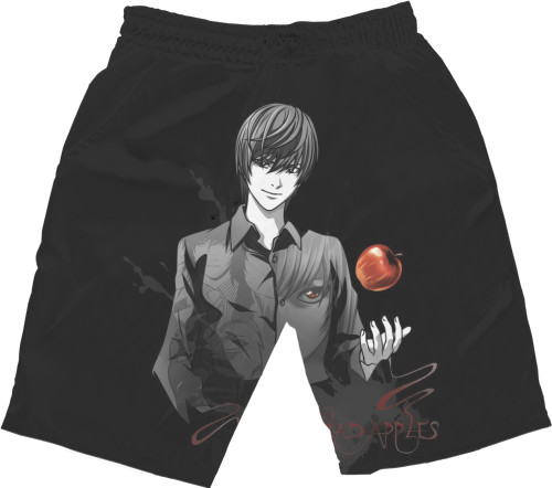 Men's Shorts 3D - Light Yagami - Mfest