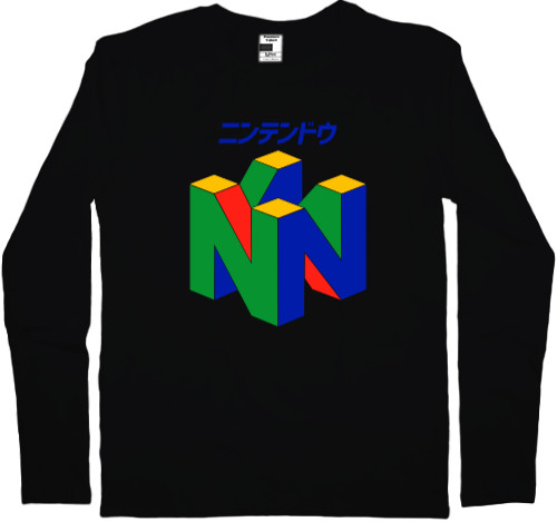 Men's Longsleeve Shirt - Nintendo gamer - Mfest