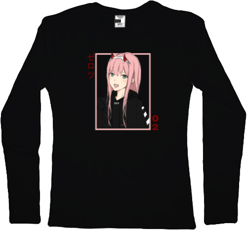 Women's Longsleeve Shirt - Zero Two 2 - Mfest