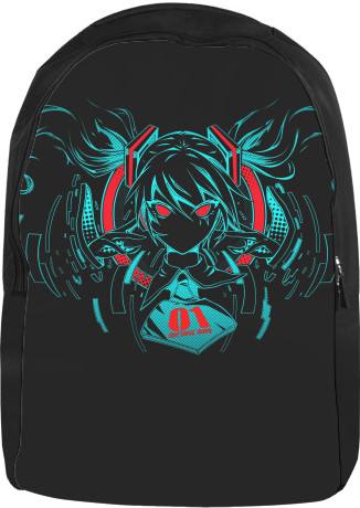 Backpack 3D - ANIME TECH-GIRL - Mfest