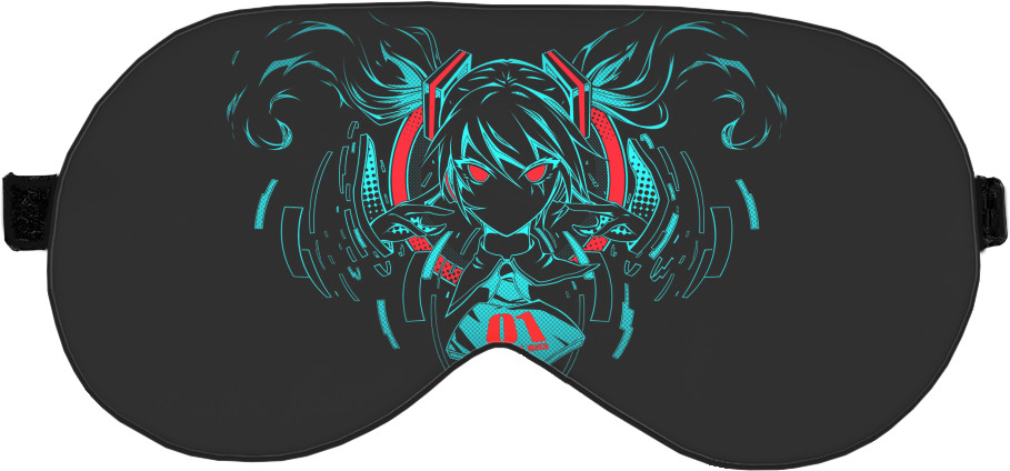 Sleep Mask 3D - ANIME TECH-GIRL - Mfest