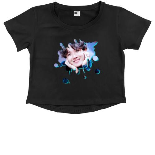 Kids' Premium Cropped T-Shirt - J-HOPE - Mfest