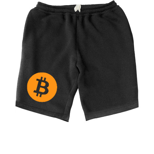 Kids' Shorts - Bitcoin Logo - Mfest