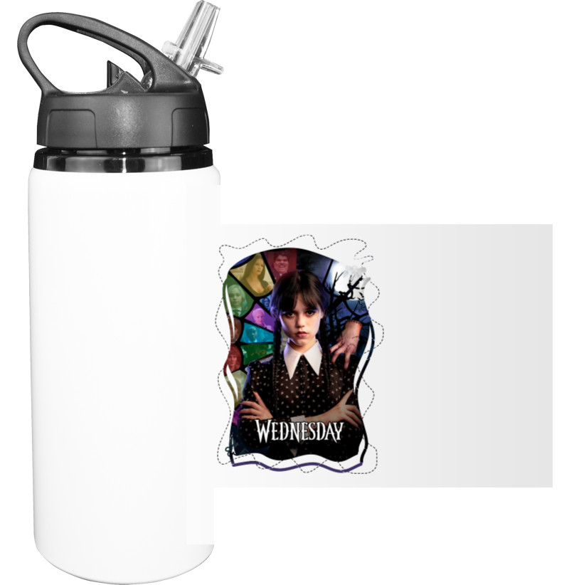 Sport Water Bottle - Wednesday 19 - Mfest