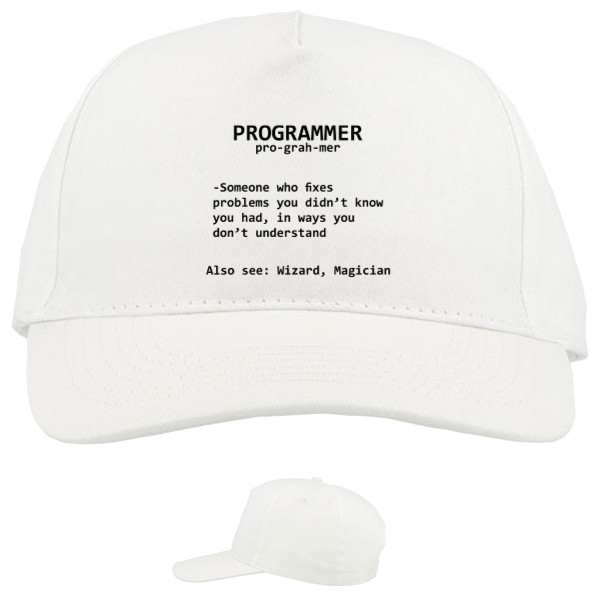 Baseball Caps - 5 panel - PROGRAMMER - Mfest