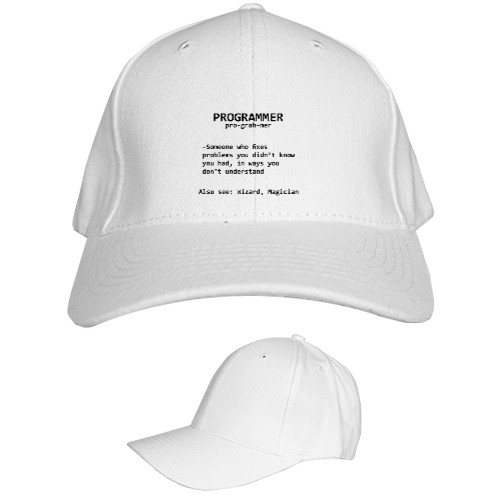 Kids' Baseball Cap 6-panel - PROGRAMMER - Mfest