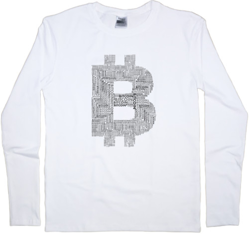 Kids' Longsleeve Shirt - bitcoin - Mfest