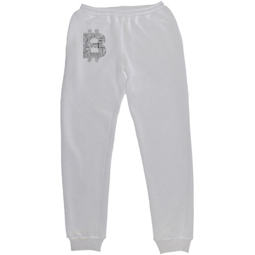 Kids' Sweatpants - bitcoin - Mfest