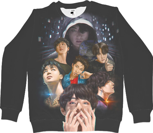 Kids' Sweatshirt 3D - BTS 4 - Mfest