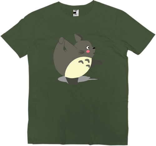 Men’s Premium T-Shirt - Yoga totoro - Mfest