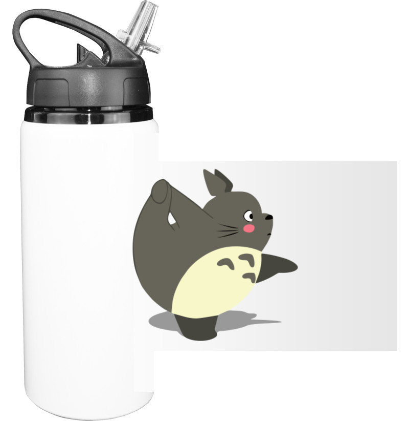 Sport Water Bottle - Yoga totoro - Mfest