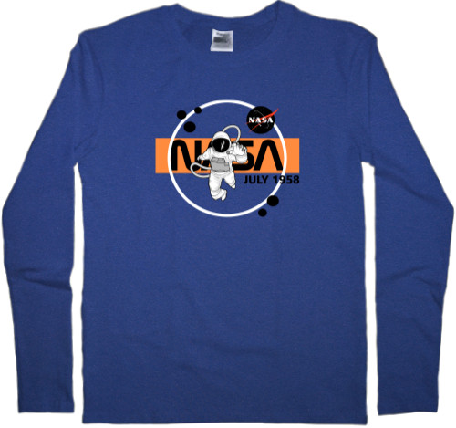 Men's Longsleeve Shirt - NASA 5 - Mfest