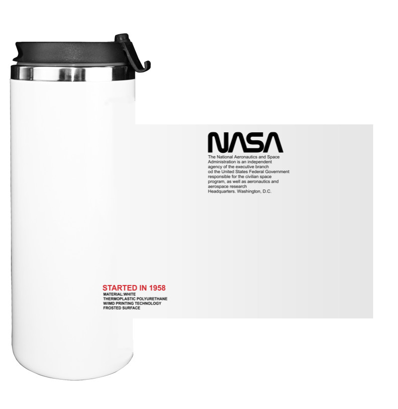 Water Bottle on Tumbler - NASA 4 - Mfest