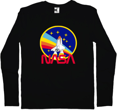 Men's Longsleeve Shirt - NASA logo - Mfest