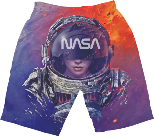 Men's Shorts 3D - NASA - Mfest