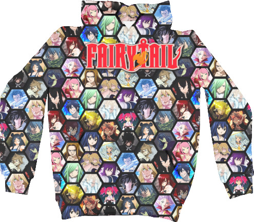 Kids' Hoodie 3D - fairy tail - Mfest